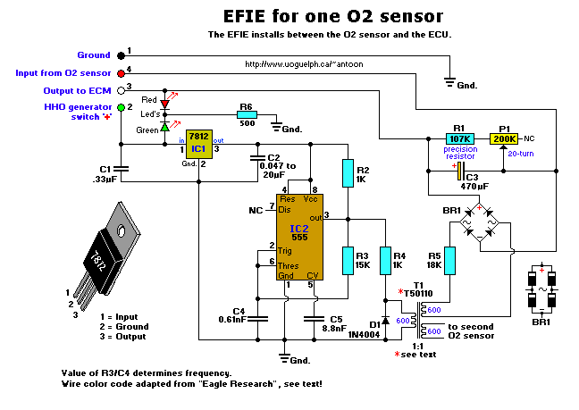 régulateur de signal d'une seulle sonde lambda